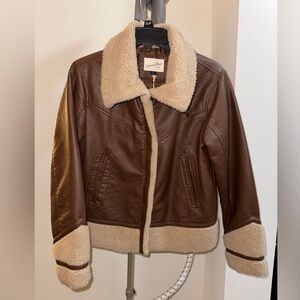 Universal Thread Shearling Bomber Jacket